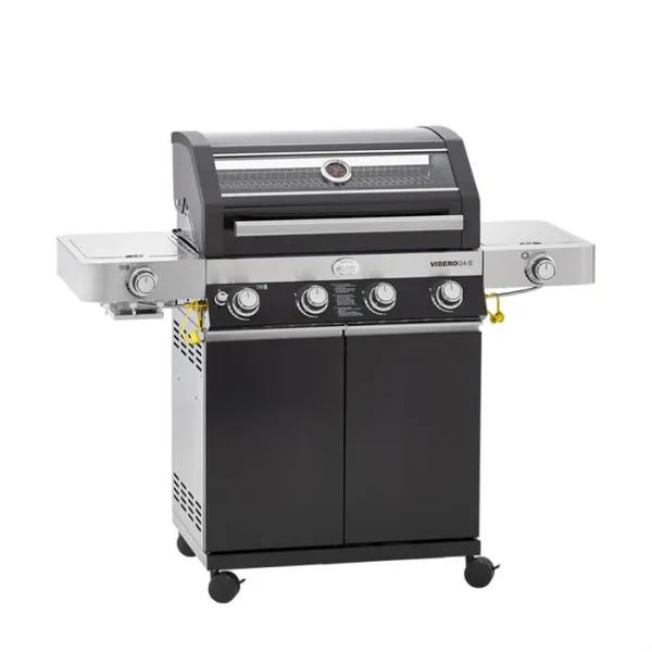 Rösle BBQ-gassgrill - Videro G4-s - 4 hovedbrennere