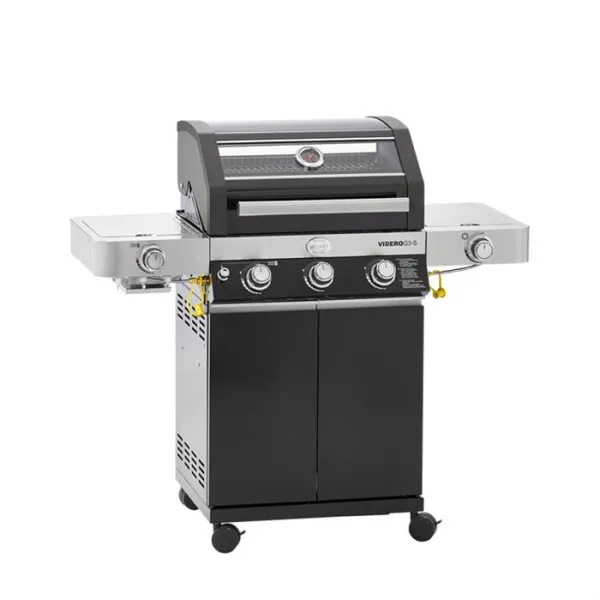 Rösle BBQ-gassgrill - Videro G3-s - 3 hovedbrennere