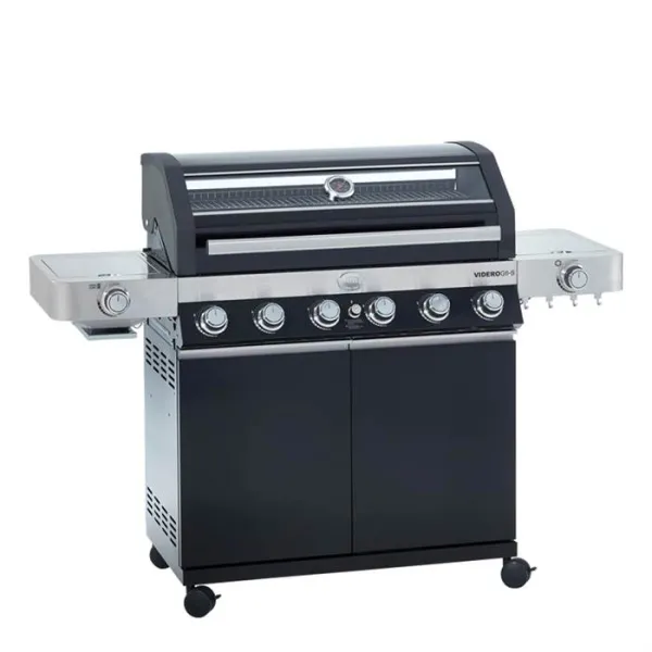 Rösle BBQ-gassgrill - Videro G6-s - 6 hovedbrennere