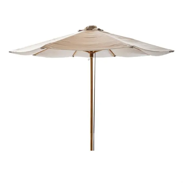 Cane-Line Classic parasoll med snortrekk - Ø: 240 cm